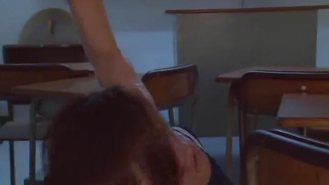 Naughty teen Ayumi Kimino engulfs cock and spreads legs for hardcore fucking 2