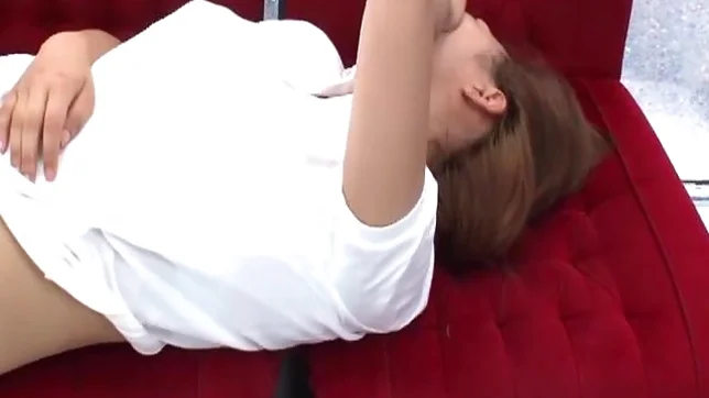 Japanese AV model in school uniform rides stiff cock 2