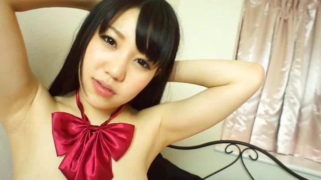 Asian teen Marin Aono shaved pussy hard fucking cum on body 4