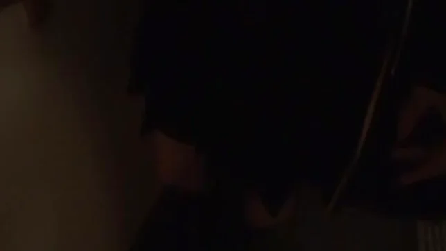Passionate Japanese schoolgirl engulfs and rides cock in a toilet
