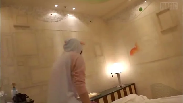 Japanese amateur tries cock in sensual POV scenes