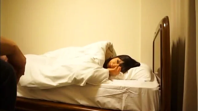 Japanese schoolgirl tries a tasty dick first thing in the morning