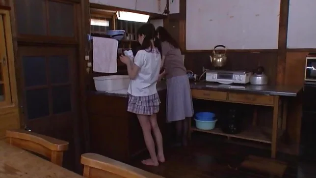 Petite Japanese teen Marin Aono depthroats old guy