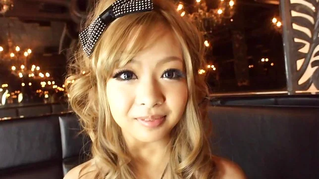 Kaori Otanashi Asian model gets tight pussy fingered 5