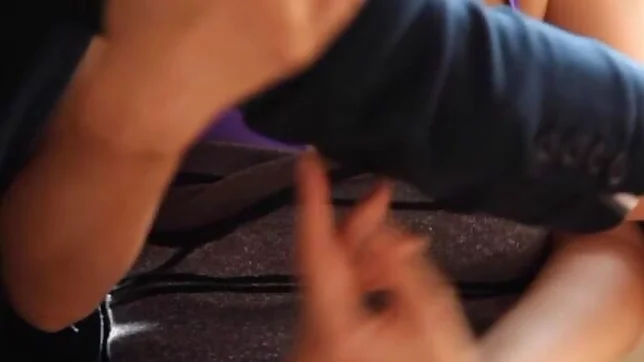 Horny teen enjoys true pleasure in hot sex