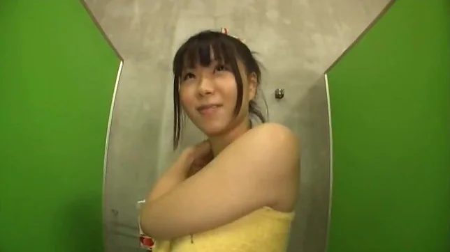 Hot Japanese AV Model receives pussy stimulation