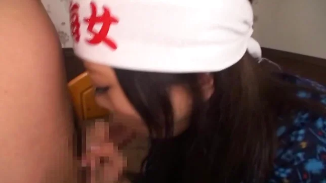 Teen Yumiko Oku receives tasty dick to play with 4