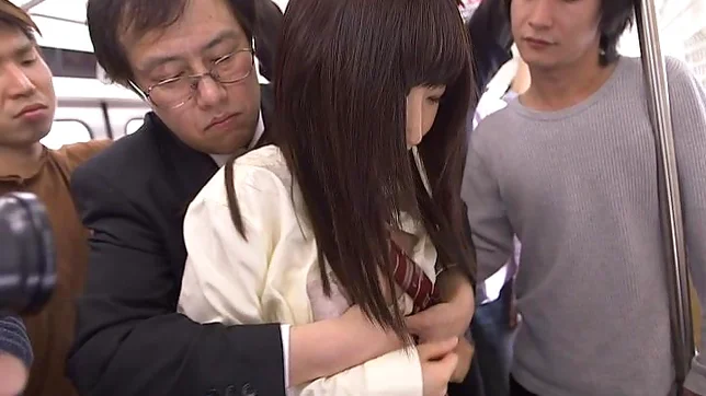 Horny Japanese schoolgirl Rin Yamagishi fucked doggie fashion