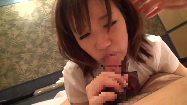 Nice teen in school uniform Miyabi Tsukioka dick riding 7