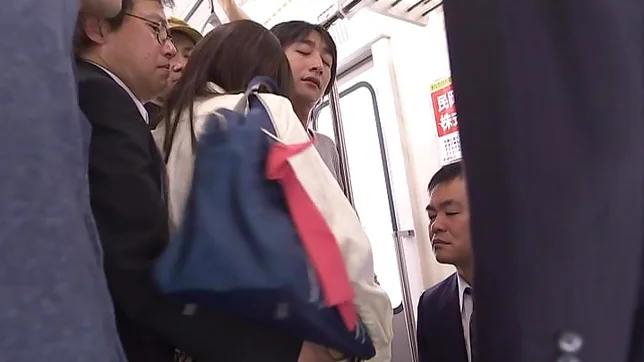 Horny Japanese schoolgirl Rin Yamagishi fucked doggie fashion 3