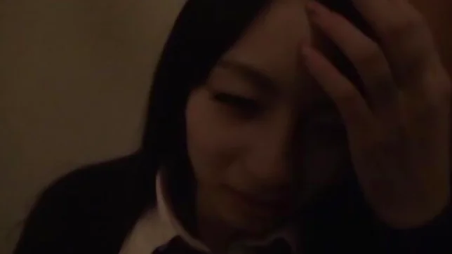 Passionate Japanese schoolgirl engulfs and rides cock in a toilet 2