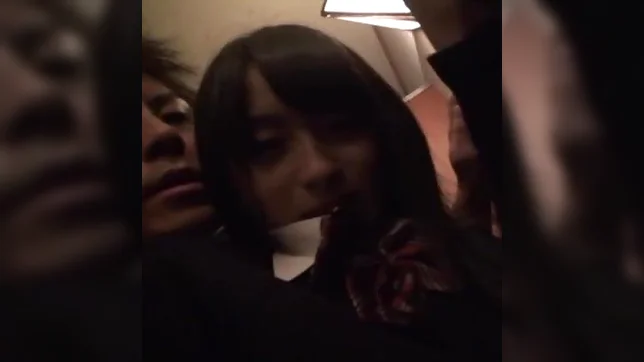 Passionate Japanese schoolgirl engulfs and rides cock in a toilet 2