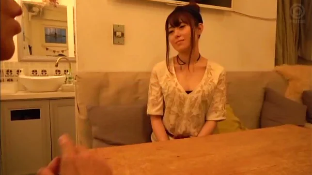 Sexy teen gets a warm caress in a sexy laced lingerie 2