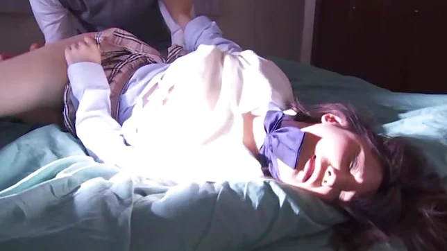 Kinky Asian schoolgirl Rin Suzune experiences hot pussy banging 3