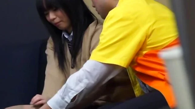 Lovely schoolgirl enjoying a doggy fuck 2