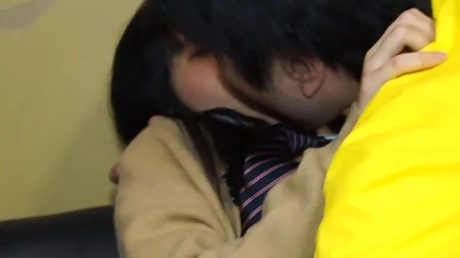 Lovely schoolgirl enjoying a doggy fuck 2