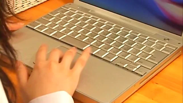 Cute and sexy Asian schoolgirl