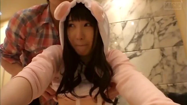 Japanese amateur tries cock in sensual POV scenes 3