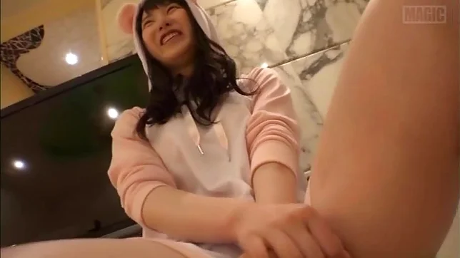 Japanese amateur tries cock in sensual POV scenes 3