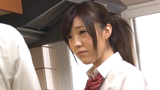 Skinny female student gets her hairy pussy banged properly 5