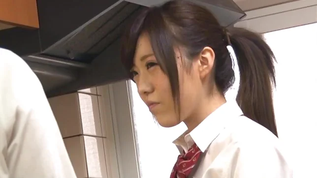 Skinny female student gets her hairy pussy banged properly 5