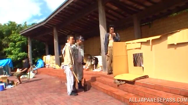 Blonde Japanese model Misaki Kuroki loves feeling her pussy drilled hard 5