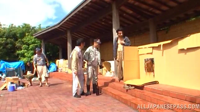 Blonde Japanese model Misaki Kuroki loves feeling her pussy drilled hard 5