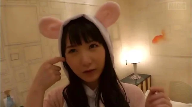 Japanese amateur tries cock in sensual POV scenes 4