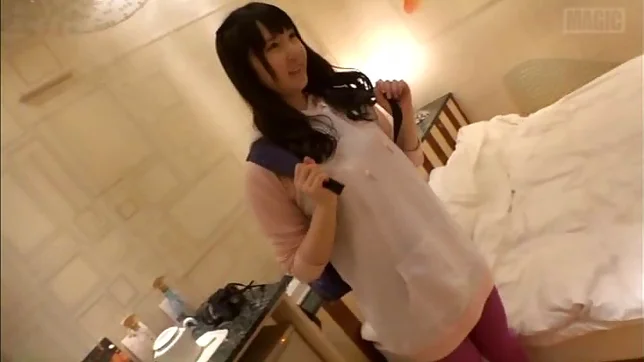 Japanese amateur tries cock in sensual POV scenes 4