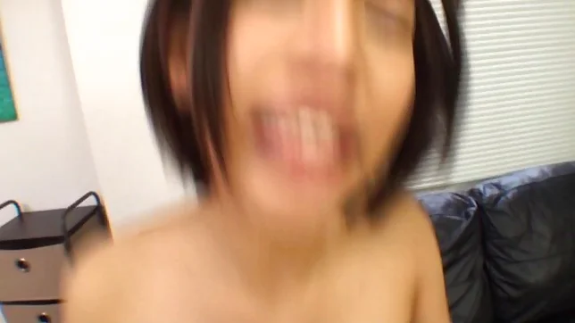 Inexperienced Asian teen Chigusa Hara gets pussy stimulated and fucked 6