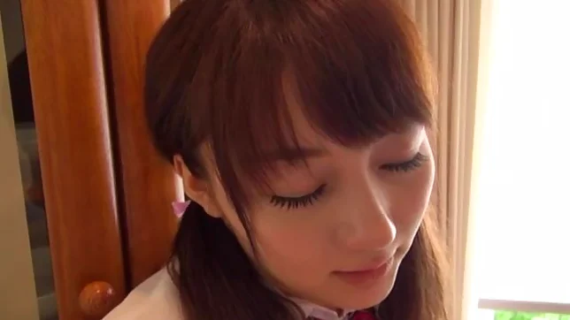 Cute teen gets fucked up her skirt while doing housework 3