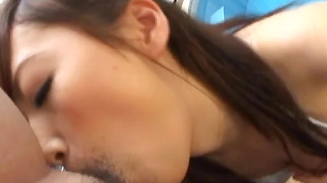 Keito Miyazawa Asian babe sucks fat guys cock 2