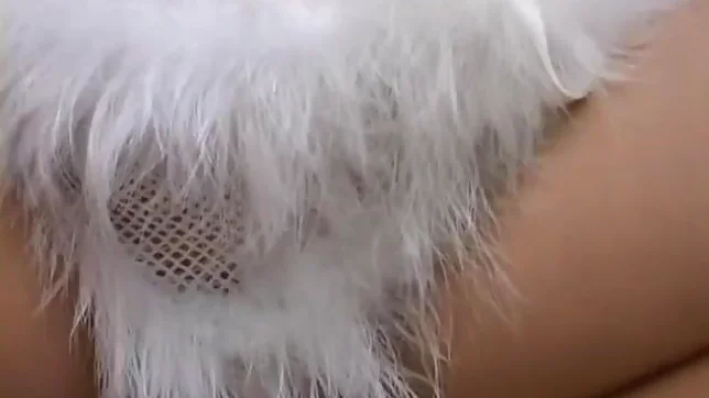 Cute Japanese chick cum on tits!