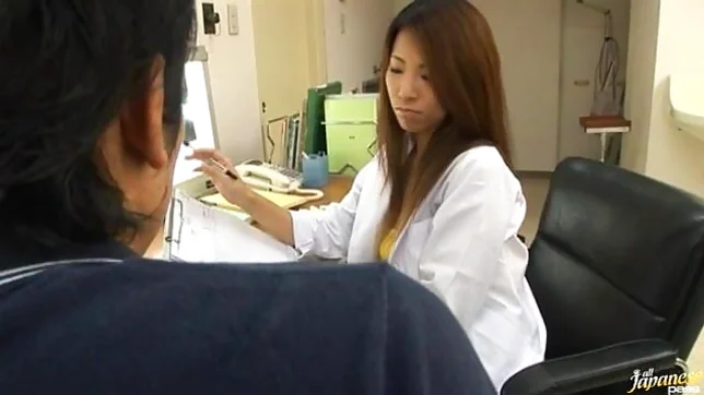 Akira Ichinose is a horny Asian female doctor 2