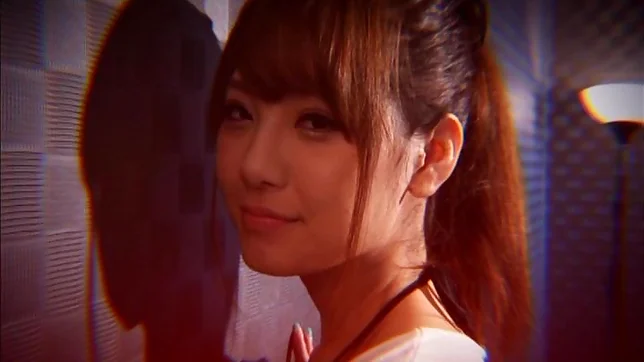 Shion Utsunomiya takes two dicks in her mouth