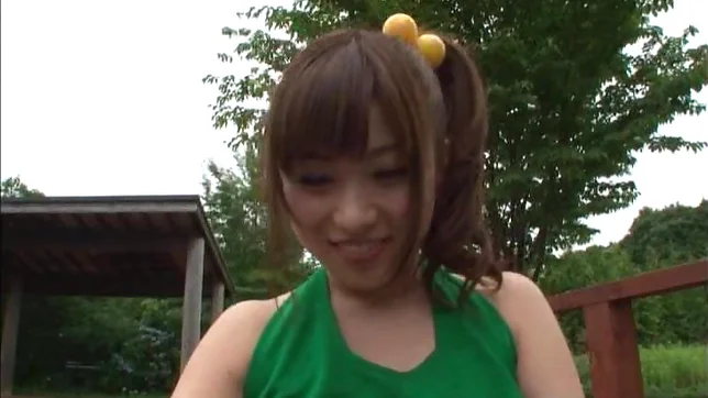 Naughty Japanese AV Model is a horny teen doing some facesitting