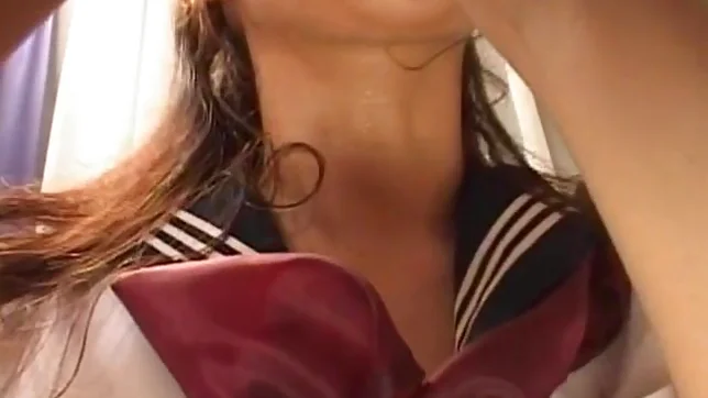 Nao Ayukawa Asian doll gives amazing blowjob 2