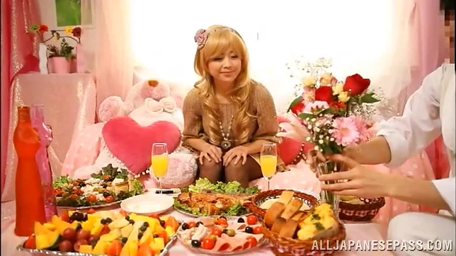 Amazing Japanese teen girl gets entranced of hardcore drilling 2