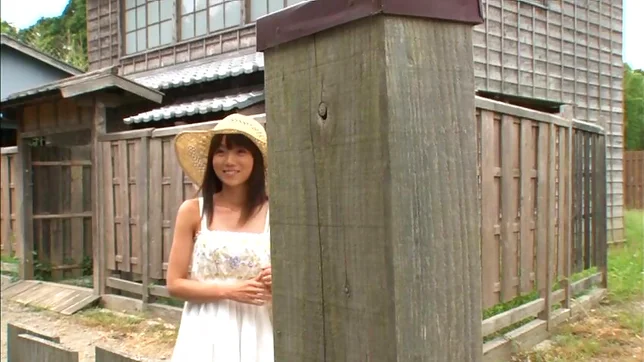 Curious Asian babe Asuko Hoshino spreads legs for pussy insertion