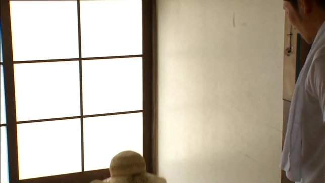 Curious Asian babe Asuko Hoshino spreads legs for pussy insertion