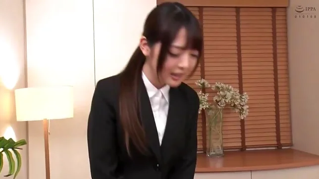 Japanese schoolgirl is ready for a one on one with her teacher 4