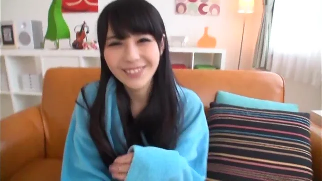 Dark-haired Japanese sweetie Ruka Kanae shows off her small tits 2