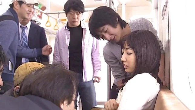 Horny Japanese schoolgirl Rin Yamagishi fucked doggie fashion 5