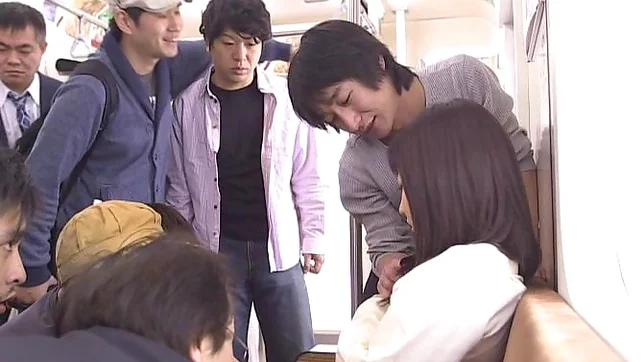 Horny Japanese schoolgirl Rin Yamagishi fucked doggie fashion 5