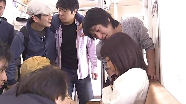 Horny Japanese schoolgirl Rin Yamagishi fucked doggie fashion 5