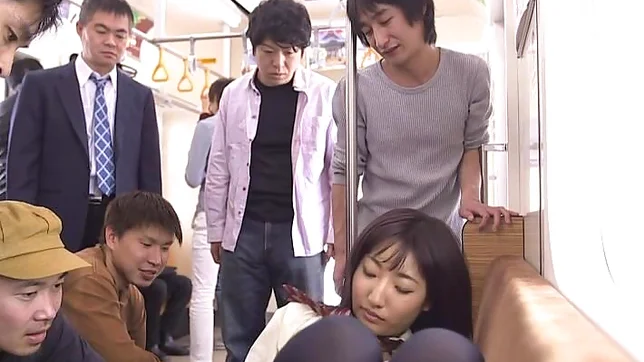 Horny Japanese schoolgirl Rin Yamagishi fucked doggie fashion 5