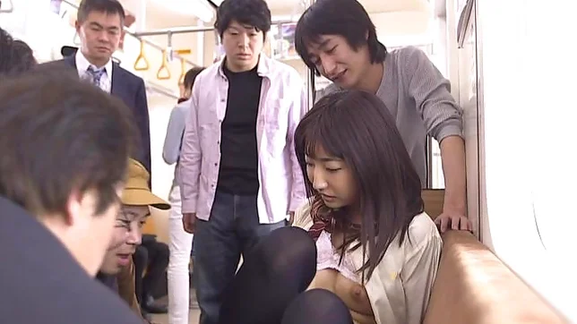 Horny Japanese schoolgirl Rin Yamagishi fucked doggie fashion 5