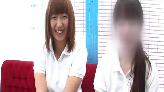 Japanese AV model in school uniform rides stiff cock 7