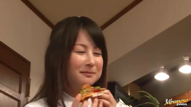 Petite schoolgirl panties pulled off and banged Ayumi Iwasa