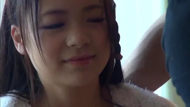 Busty Japanese teen Kana Tsuruta engulfs rod gets screwed